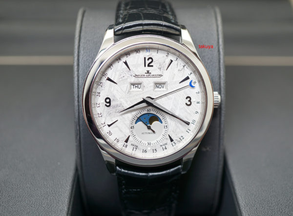 Jaeger-LeCoultre MASTER CALENDAR METEORITE DIAL STEEL Q1558421 FULL SET