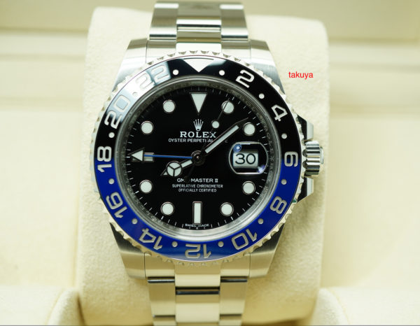 Rolex 116710BLNR GMT MASTER II BLACK BLUE BEZEL RANDOM SERIAL WARRANTY FULL SET