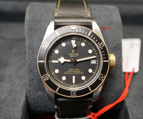 BRAND NEW Tudor 79733N 2 TONE HERITAGE BLACK BAY GOLD STEEL STRAP 41MM FULL SET