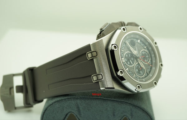 MINT Audemars PIGUET ROYAL OAK OFFSHORE MICHAEL SCHUMACHER TITANIUM LIMITED EDITION 26568IM COMPLETE SET