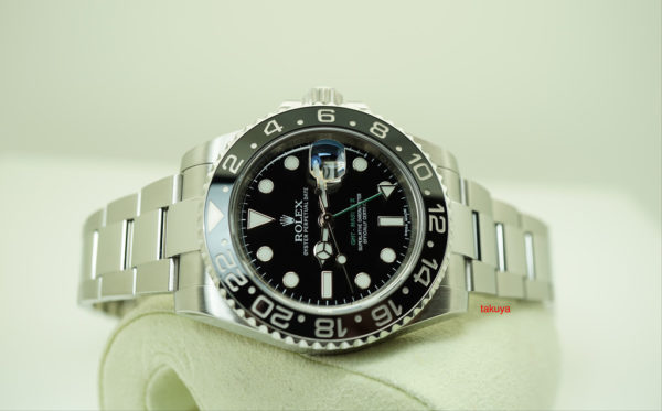 Rolex 116710LN GMT MASTER II BLACK CERAMIC BEZEL RANDOM SERIAL FULL SET