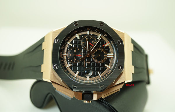 MINT Audemars PIGUET ROYAL OAK OFFSHORE 44MM 18K ROSE GOLD 26401RO WARRANTY 2018 FULL SET