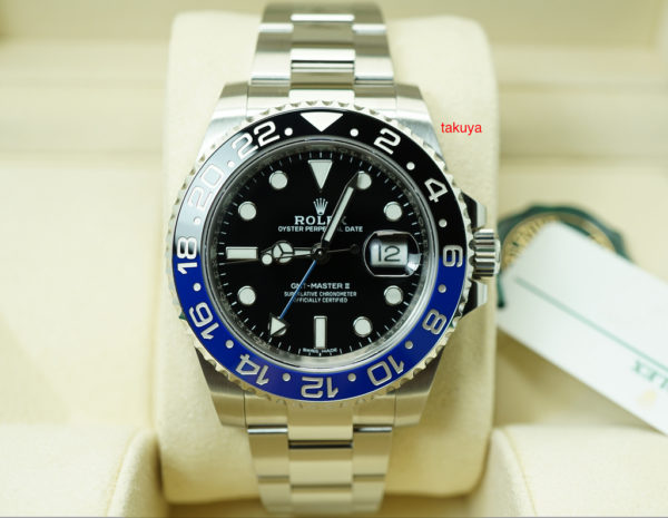 BRAND NEW Rolex 116710BLNR GMT MASTER II BLACK & BLUE BEZEL RANDOM SERIAL FULL SET