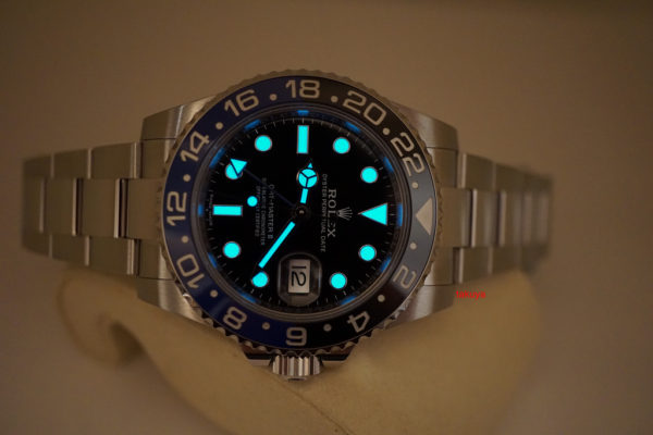 BRAND NEW Rolex 116710BLNR GMT MASTER II BLACK & BLUE BEZEL RANDOM SERIAL FULL SET