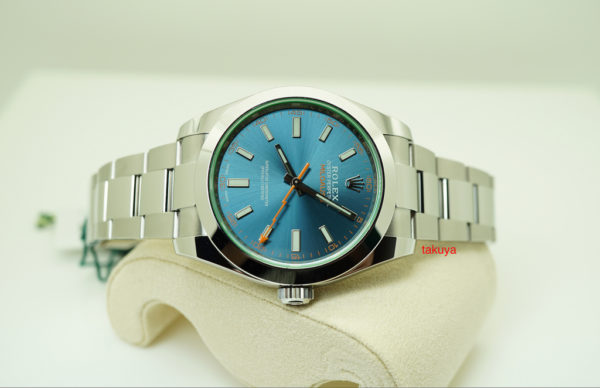 BRAND NEW Rolex 116400GV MILGAUSS Z-BLUE DIAL RANDOM SERIAL 2019 COMPLETE SET