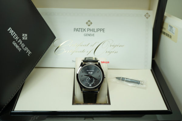 BRAND NEW Patek PHILIPPE 5396G ANNUAL CALENDAR BREGUET NUMERALS WHITE GOLD FULL SET