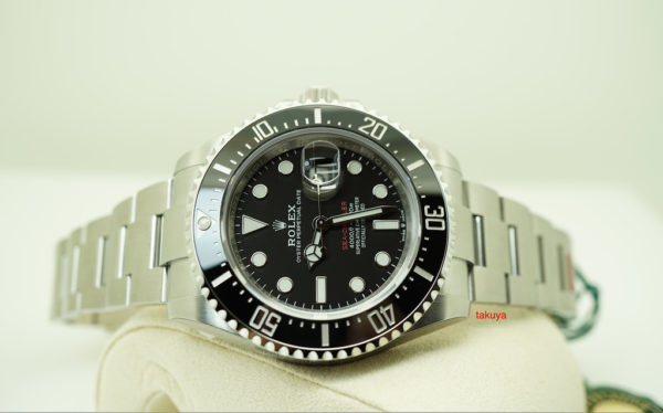 Rolex 126600 SEA-DWELLER 43MM CYCLOPS RED TEXT 50TH ANNIVERSARY STICKERS FULL SET