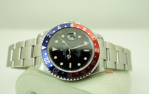 Rolex 16710B GMT MASTER II PEPSI BLUE RED BEZEL M SERIAL 3186 MOVEMENT FULL SET