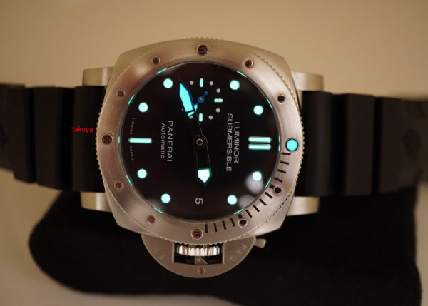 Panerai PAM 682 LUMINOR SUBMERSIBLE 1950 42MM 3 DAYS T SERIES WARRANTY FULL SET