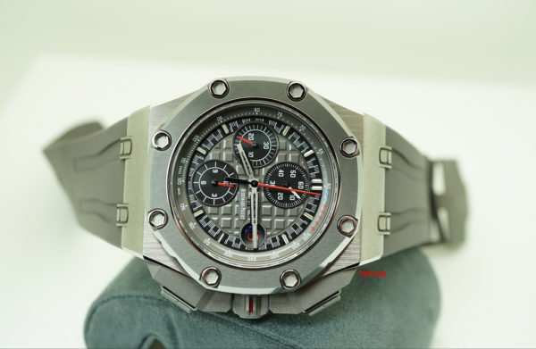 MINT Audemars PIGUET ROYAL OAK OFFSHORE MICHAEL SCHUMACHER TITANIUM LIMITED EDITION 26568IM COMPLETE SET