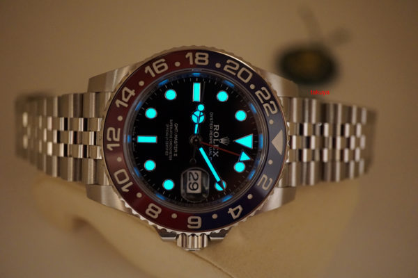 BRAND NEW Rolex 126710BLRO PEPSI GMT MASTER II RED & BLUE JUBILEE 2019 COMPLETE SET