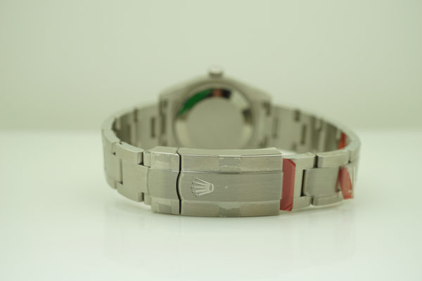 Rolex 177200 OYSTER PERPETUAL 31MM RED GRAPE DIAL 2018 WARRANTY FULL SET