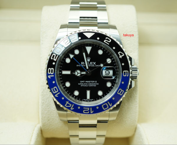 Rolex 116710BLNR GMT MASTER II BLACK BLUE RANDOM SERIAL WARRANTY FULL SET