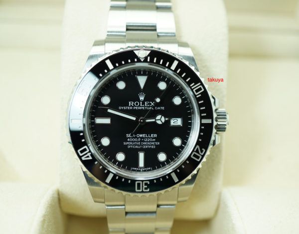 Rolex 116600 SD4K SEA-DWELLER 4000 CERAMIC BEZEL 40MM WARRANTY COMPLETE SET