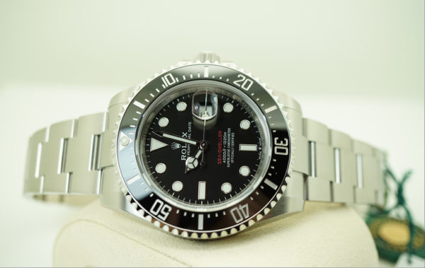 BRAND NEW Rolex 126600 SEA-DWELLER 43MM CYCLOPS RED TEXT 50TH ANNIVERSARY FULL SET