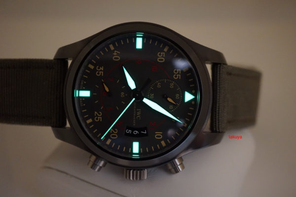 Iwc PILOT CHRONOGRAPH TOP GUN MIRAMAR CERAMIC ANTHRACITE DIAL IW388002 FULL SET