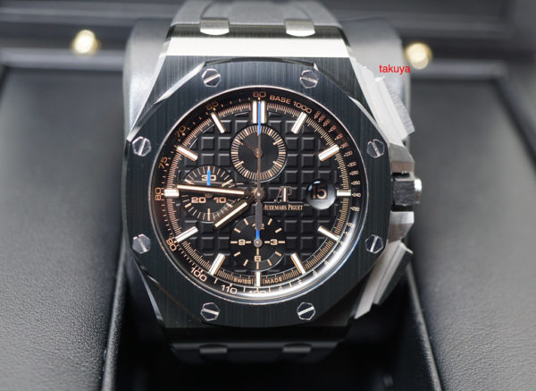 Audemars PIGUET ROYAL OAK OFFSHORE CERAMIC 26405CE 44MM 2018 WARRANTY FULL SET