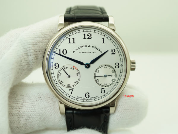 A. Lange & Sohne 1815 UP DOWN 18K WHITE GOLD 234.026 39MM COMPLETE SET