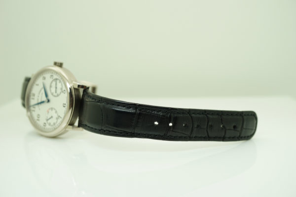 A. Lange & Sohne 1815 UP DOWN 18K WHITE GOLD 234.026 39MM COMPLETE SET