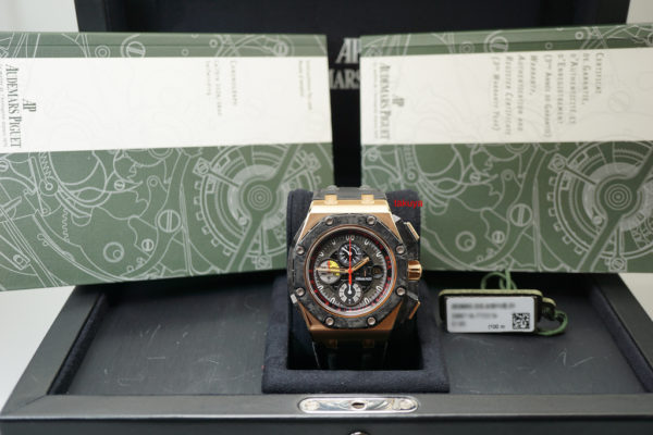 Audemars PIGUET GRAND PRIX ROSE GOLD ROYAL OAK OFFSHORE 26290RO LIMITED EDITION COMPLETE SET