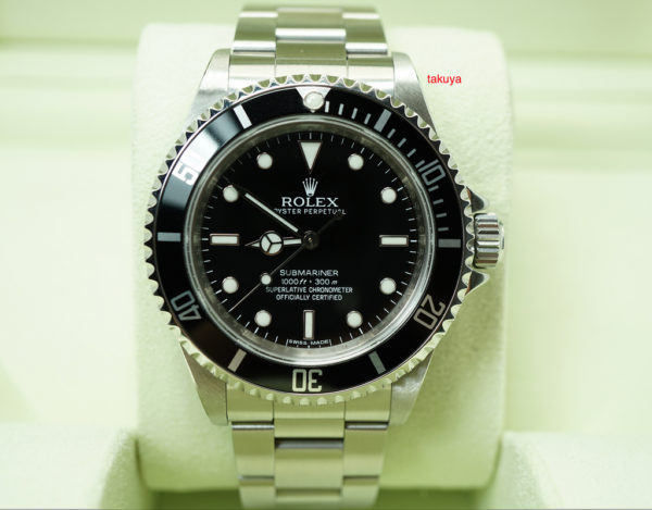 Rolex 14060M SUBMARINER NO DATE G SERIAL SS 40MM RSC SERVICED WARRANTY FULL SET