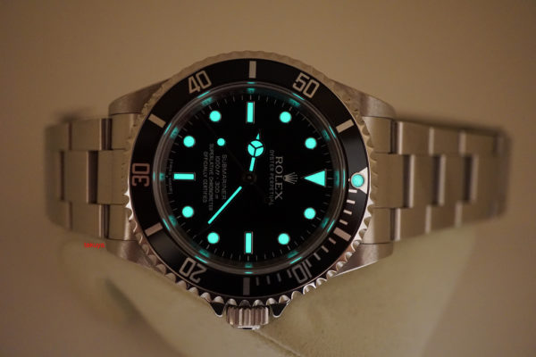 Rolex 14060M SUBMARINER NO DATE G SERIAL SS 40MM RSC SERVICED WARRANTY FULL SET