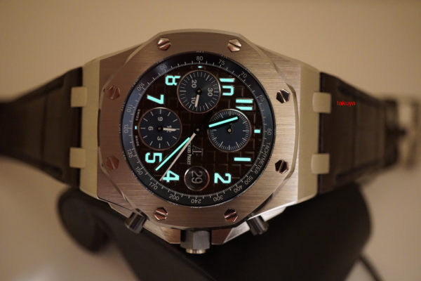 BRAND NEW Audemars PIGUET ROYAL OAK OFFSHORE HAVANA CIGAR BROWN DIAL 42MM 26470ST FULL SET