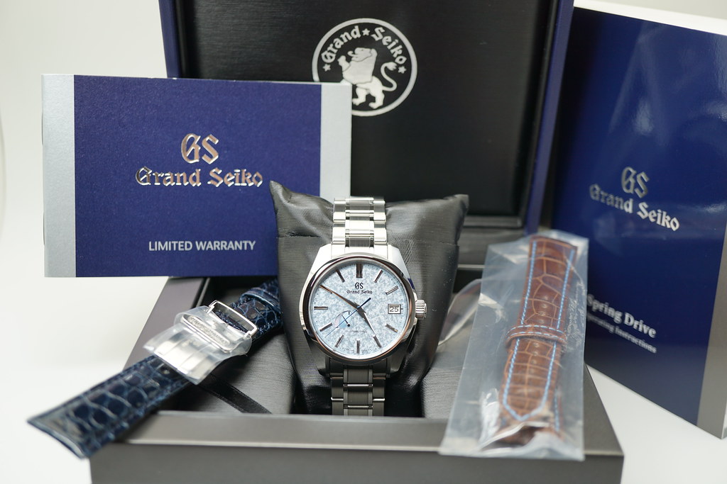 GRAND SEIKO SBGA387 . LIMITED EDITION SPRING DRIVE 558 Pcs FULL SET -  Takuya Watches