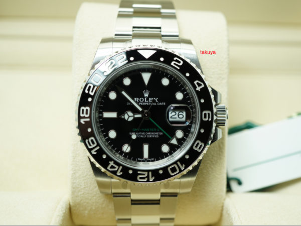 BRAND NEW Rolex 116710LN GMT MASTER II CERAMIC BEZEL RANDOM SERIAL 2019 STICKERS COMPLETE SET
