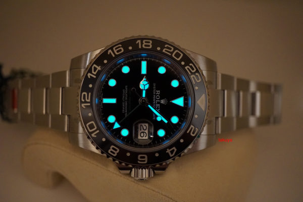 BRAND NEW Rolex 116710LN GMT MASTER II CERAMIC BEZEL RANDOM SERIAL 2019 STICKERS COMPLETE SET