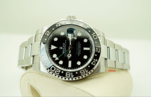 Rolex 116710LN GMT MASTER II CERAMIC BEZEL SS RANDOM SERIAL WARRANTY FULL SET