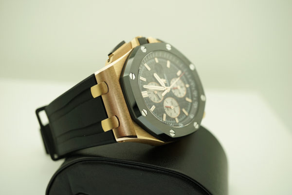 Audemars PIGUET 18K ROSE GOLD ROYAL OAK OFFSHORE 44MM 26401RO I SERIES FULL SET