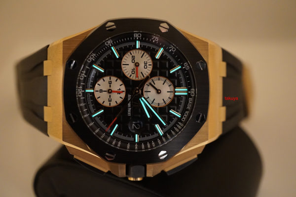 Audemars PIGUET 18K ROSE GOLD ROYAL OAK OFFSHORE 44MM 26401RO I SERIES FULL SET