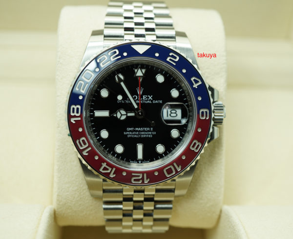 NEW Rolex 126710BLRO PEPSI GMT MASTER II RED & BLUE JUBILEE 2019 COMPLETE SET