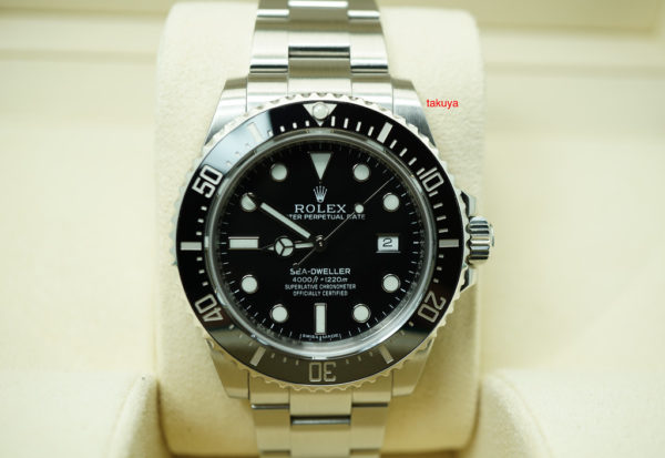 Rolex 116600 SD4K SEA-DWELLER 4000 CERAMIC BEZEL 40MM 2017 WARRANTY COMPLETE SET