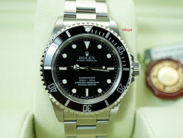 NEW OLD STOCK Rolex 14060M SUBMARINER NO DATE V SERIAL SS 40MM STICKERS RARE COMPLETE SET