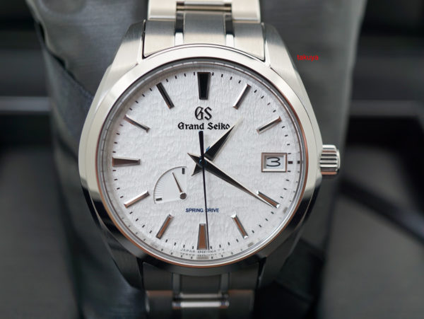 BRAND NEW Grand Seiko SNOWFLAKE SPRING DRIVE TITANIUM SBGA211 2019 COMPLETE SET