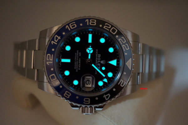 Rolex 116710BLNR GMT MASTER II BLACK BLUE RANDOM SERIAL WARRANTY FULL SET