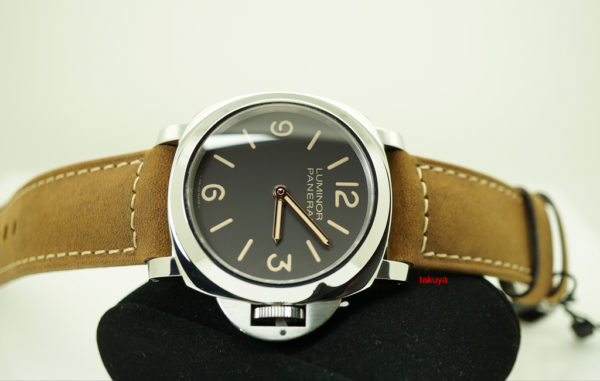 Panerai PAM 390 LUMINOR GOLD HANDS TOBACCO PATINA DIAL SPECIAL EDITION 44MM FULL SET