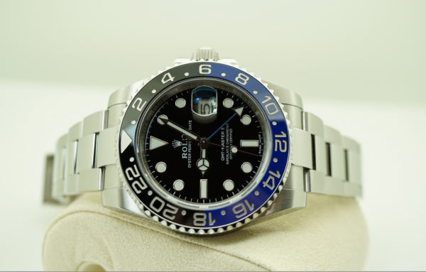 Rolex 116710BLNR GMT MASTER II BLACK BLUE RANDOM SERIAL 2018 WARRANTY FULL SET