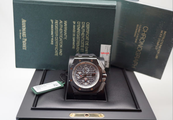 Audemars PIGUET ROYAL OAK OFFSHORE CERAMIC ANTHRACITE DIAL 44MM FULL SET