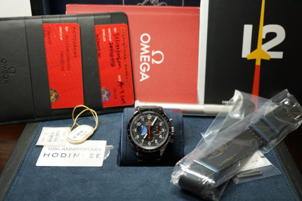 BRAND NEW Omega SPEEDMASTER HODINKEE 10TH ANNIVERSARY LIMITED EDITION 500 PIECES 2019 FULL SET