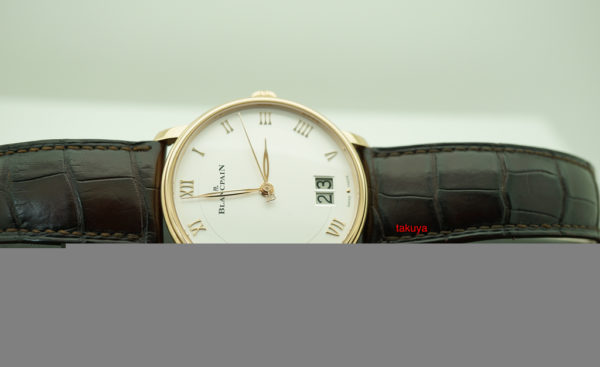 Blancpain VILLERET GRANDE DATE 18K RED GOLD AUTOMATIC 40MM COMPLETE SET