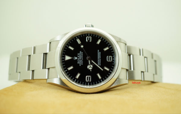 Rolex 114270 EXPLORER 36MM STAINLESS STEEL P SERIAL BOXES PAPERS