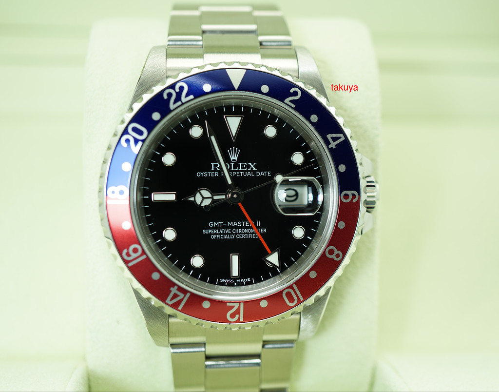 Rolex 16710B GMT MASTER II PEPSI BLUE 