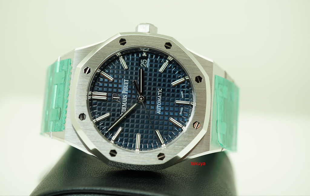 Royal oak 37mm blue best sale