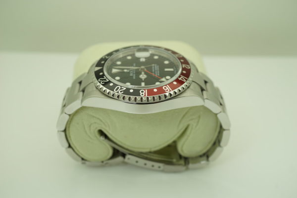 Rolex 16710 GMT MASTER II COKE RED BLACK BEZEL Z SERIAL 3186 MOVEMENT FULL SET