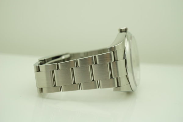 Rolex 114300 OYSTER PERPETUAL NO DATE WHITE DIAL 39MM WARRANTY COMPLETE SET