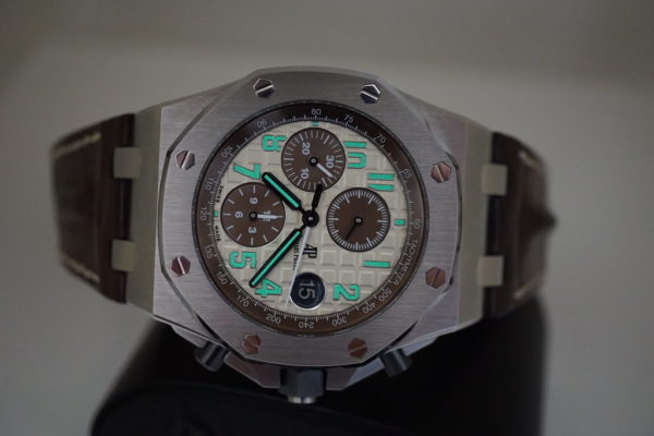 Audemars PIGUET ROYAL OAK OFFSHORE SAFARI 42MM 26470 2017 WARRANTY FULL SET