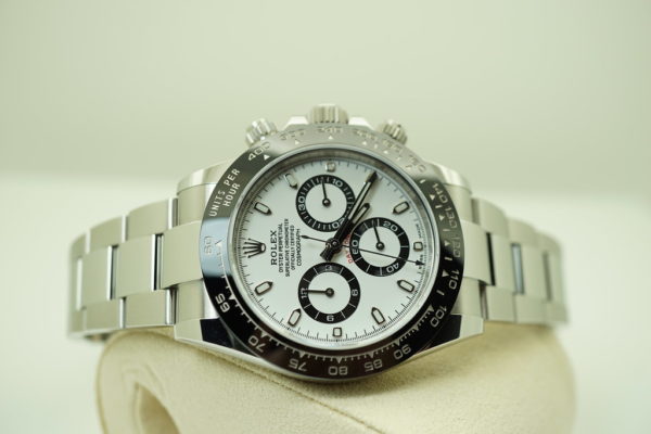 Rolex 116500 COSMOGRAPH DAYTONA CERAMIC BEZEL WHITE DIAL 2019 WARRANTY FULL SET